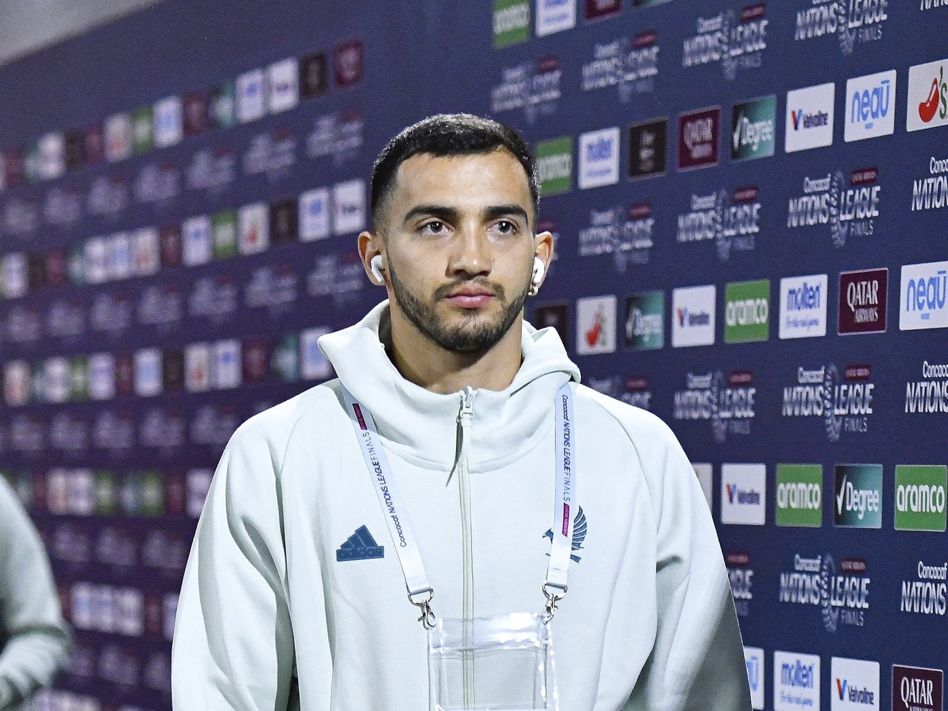 Luis Chávez con la Selección de México.