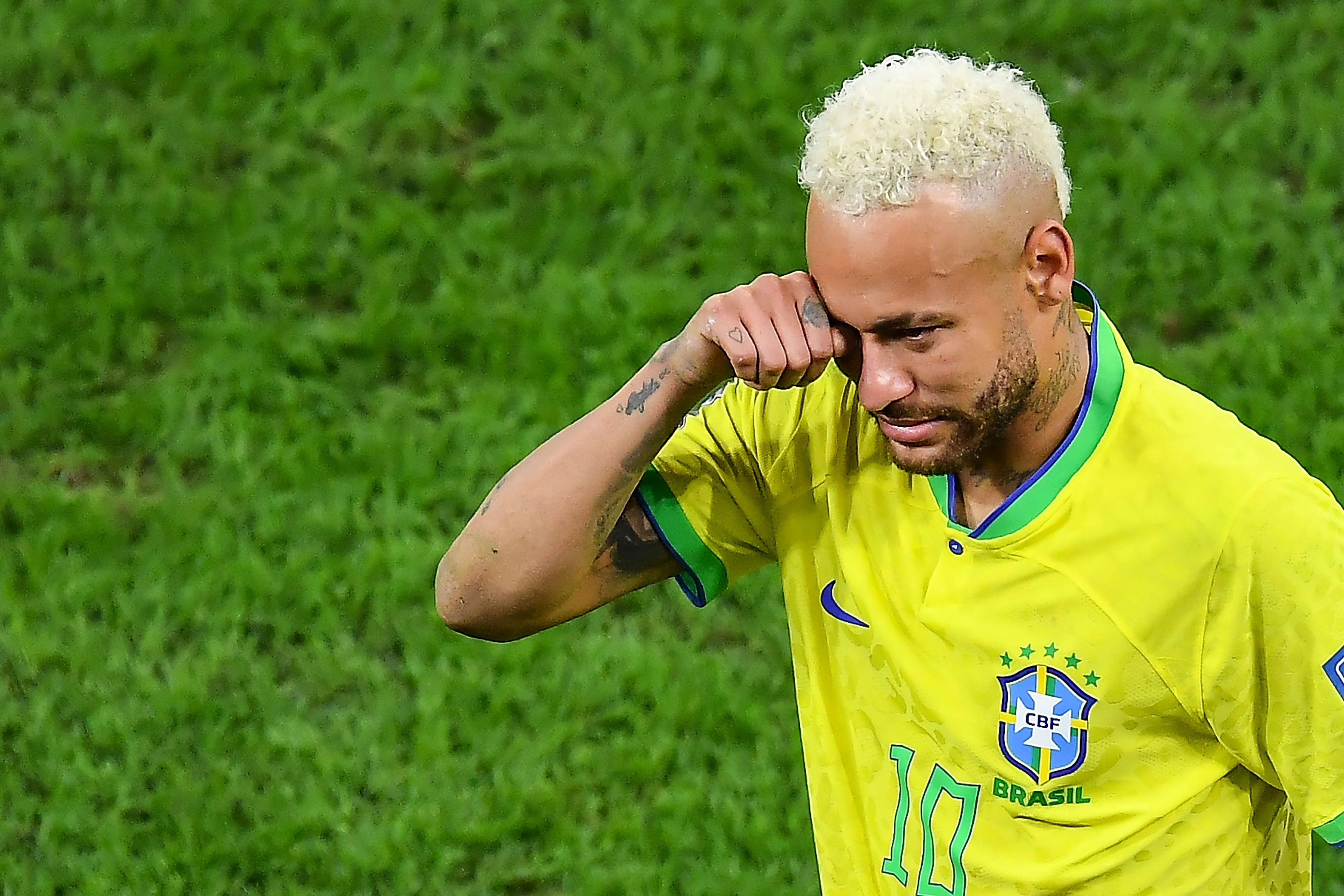 Neymar, en la Copa del Mundo de Qatar 2022.