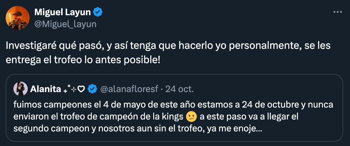 ¿Kings League Américas es un fraude? Alana explota contra Miguel Layún por culpa del trofeo