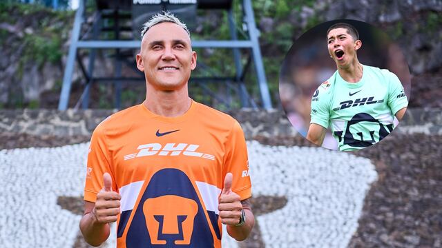 Keylor Navas habló de Rodrigo Parra en su presentación oficial con Pumas