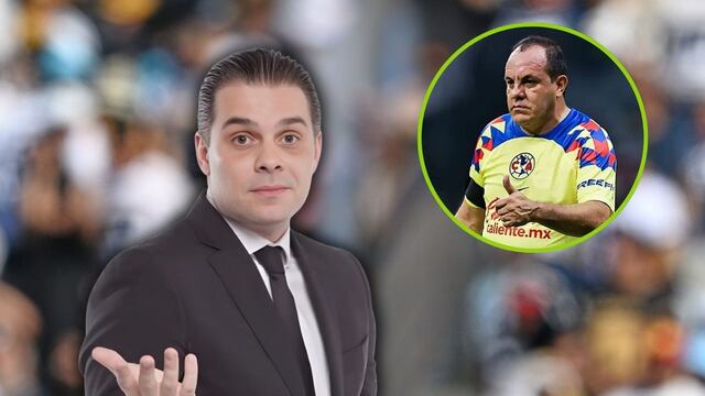 Martinoli reveló que Televisa “robó” fichaje de Cuauhtémoc Blanco a TV Azteca.