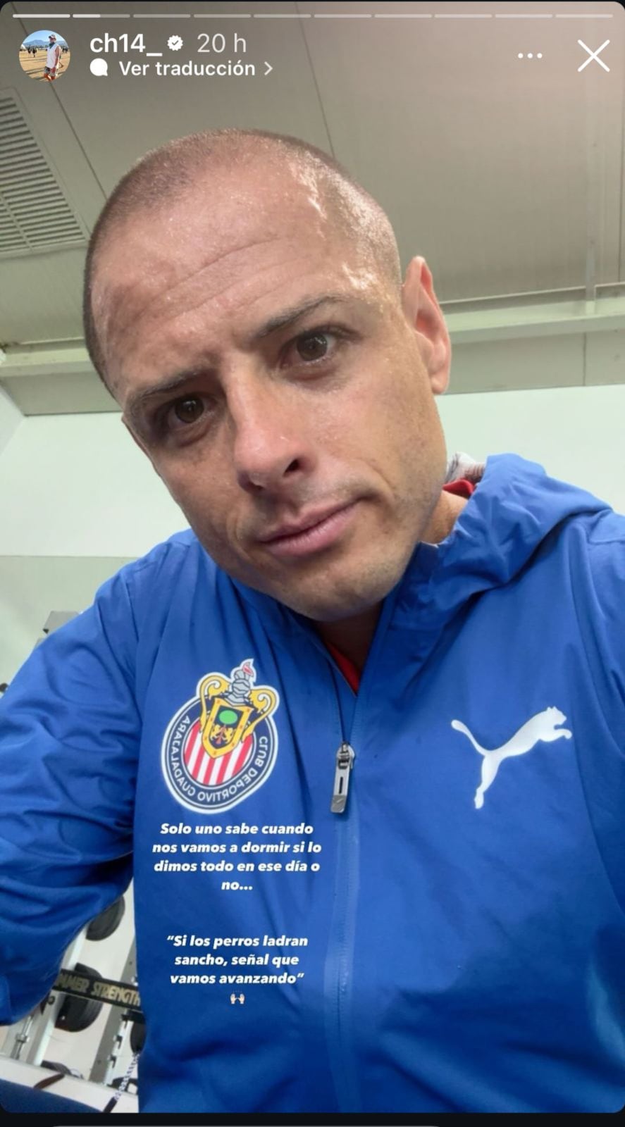 Instagram de Chicharito Hernández