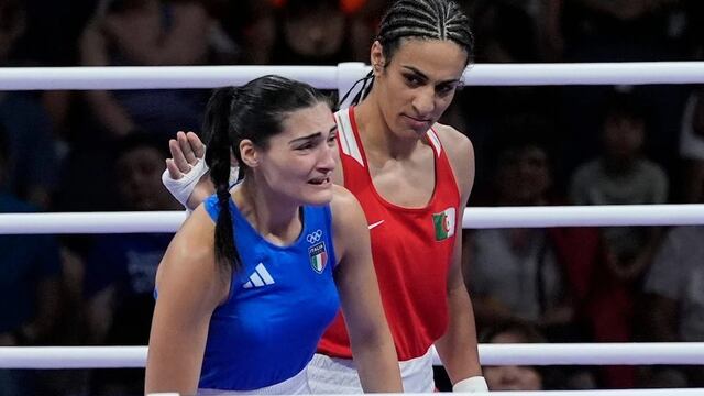 Imane Khelif, boxeadora argelina