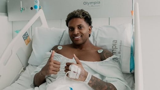 Rodrygo del Real Madrid fue operado y estará 8 meses de baja