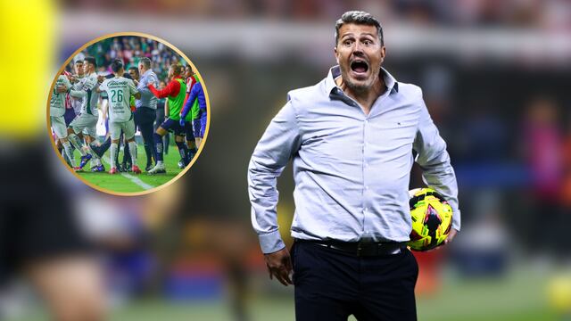 Óscar García, DT de Chivas.