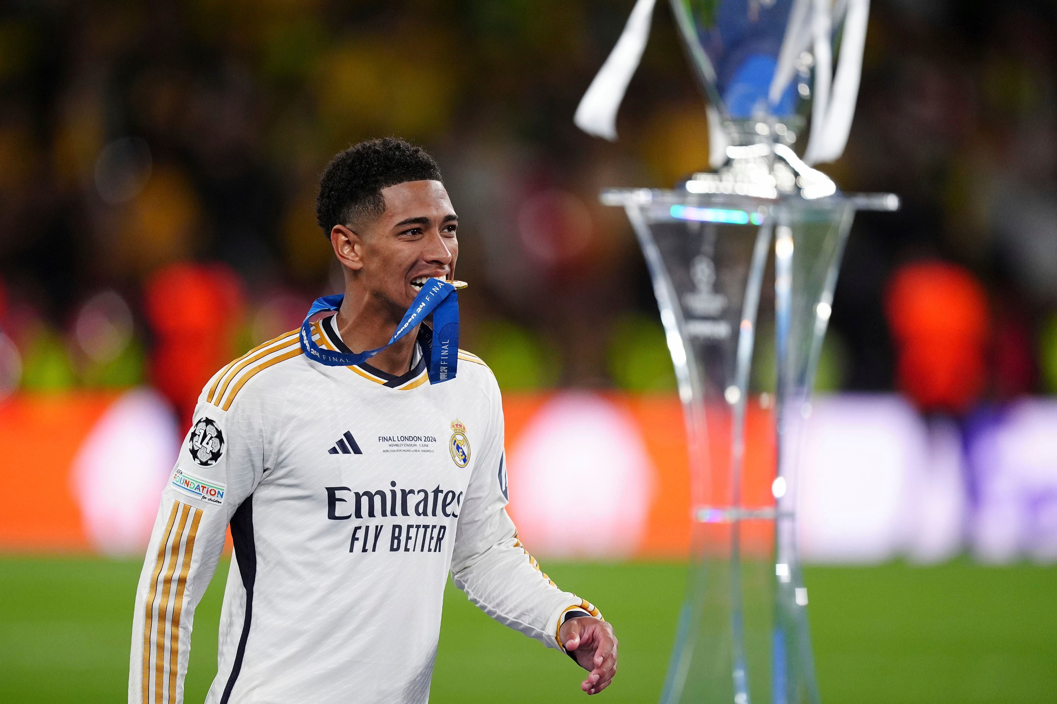 Jude Bellingham con el Real Madrid.