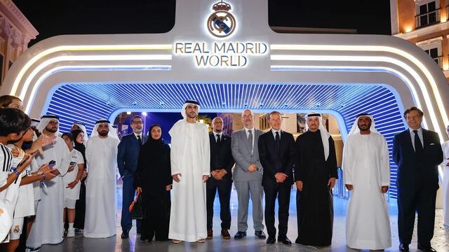 Así es el fantástico parque de diversiones del Real Madrid en Dubai