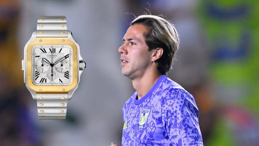 Sebastián Córdova lució un reloj Cartier de más de 200 mil pesos