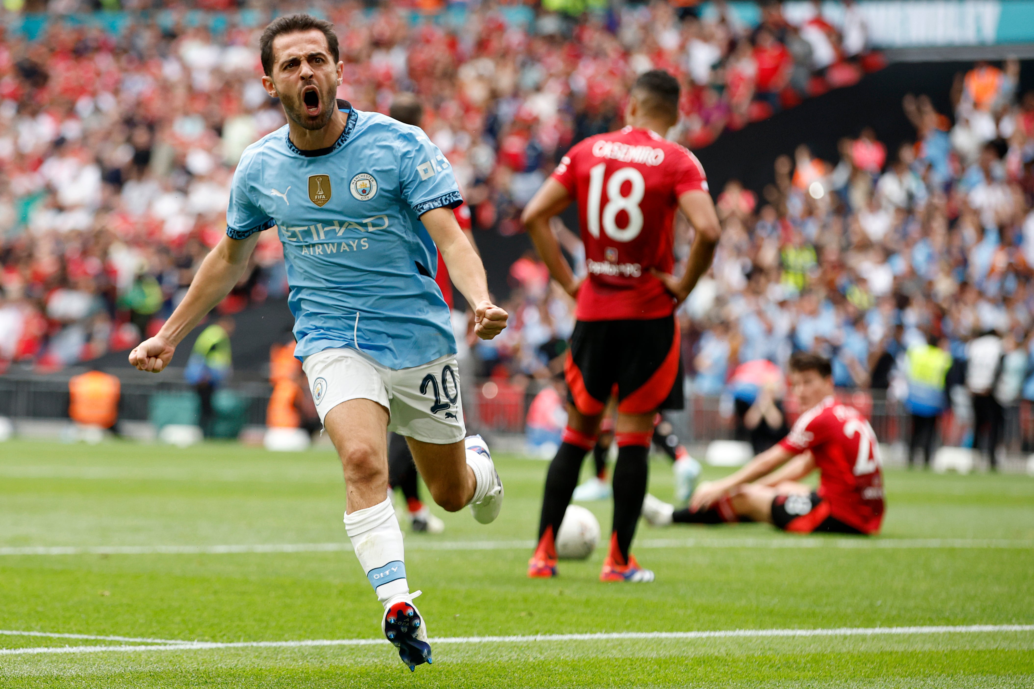 Manchester City es campeón de la Community Shield tras ganarle al United