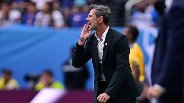 Diego Cocca, en su paso por la Selección Mexicana.