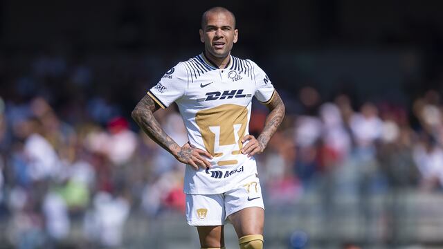 Dani Alves, en su paso por Pumas.