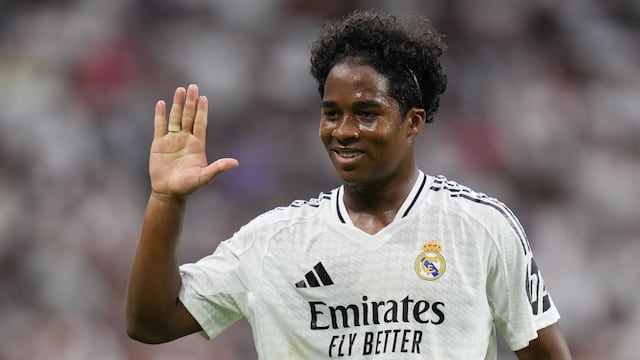 Endrick anota primero que Mbappé con el Real Madrid