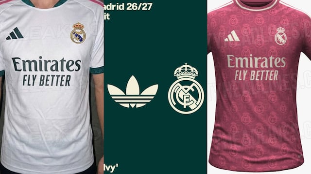 Filtran los nuevos jerseys del Real Madrid y la afición explota