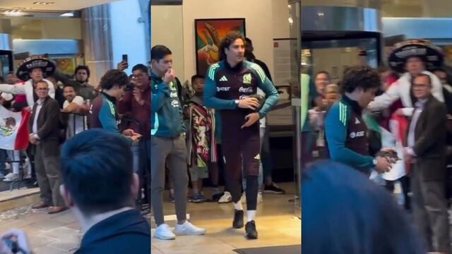Memo Ochoa ignora a Caramelo.