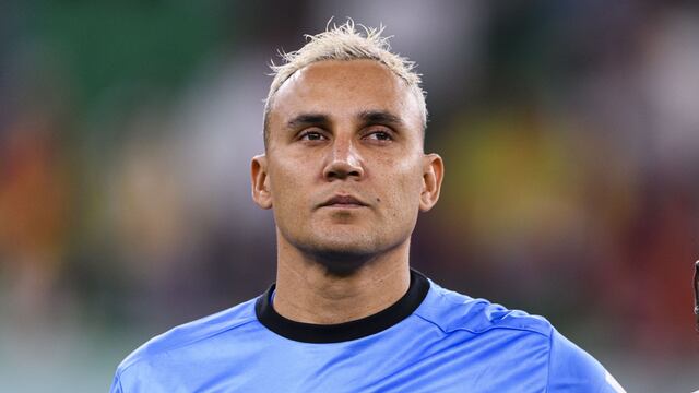 Keylor Navas de Costa Rica durante el partido Espana vs Costa Rica,