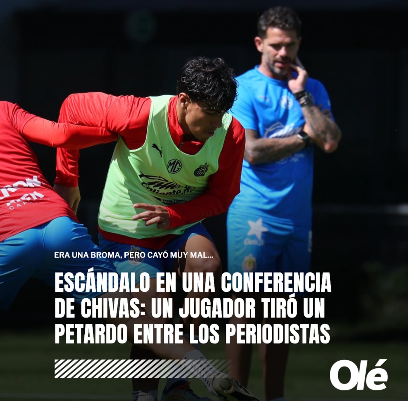 Hasta en Argentina ya se habla de la ridícula ‘broma’ del Piojo Alvarado en Chivas