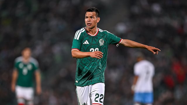 Chucky Lozano, delantero de la Selección Mexicana.