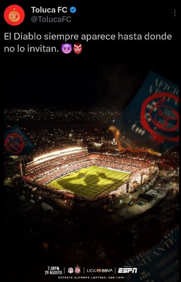 Toluca sigue forzando una rivalidad