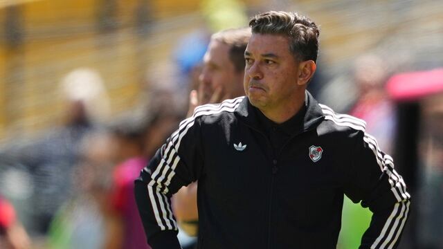 Marcelo Gallardo, DT de River Plate, se mostró enojado por los goles de Rayados de Monterrey en el Mundial de Clubes