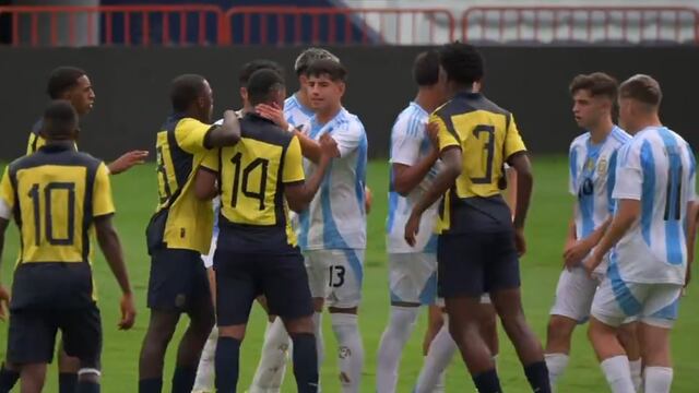 Argentina vs Ecuador Sub-16.