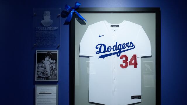 Los Angeles Dodgers y el homenaje a Fernando Valenzuela.