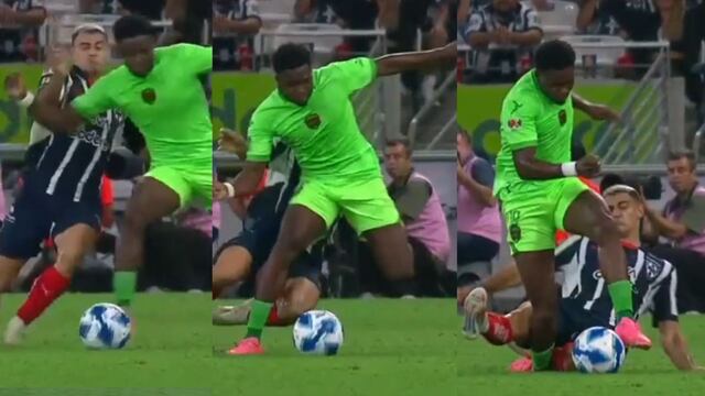 VIDEO: Germán Berterame y la dura entrada que podría dejar a Avilés Hurtado con grave lesión.