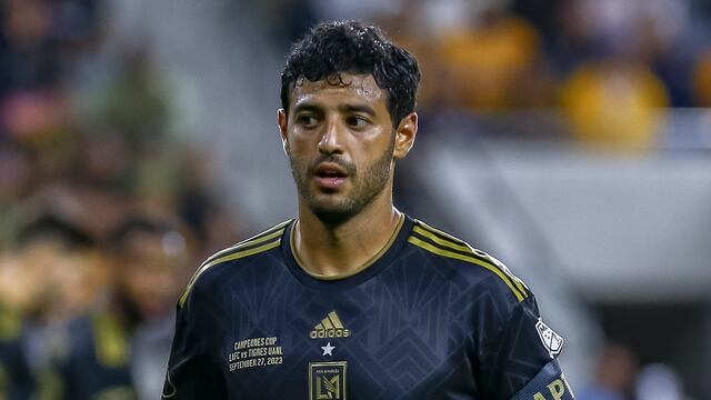 Carlos Vela con el LAFC de la MLS.