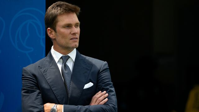 Tom Brady en el SoFi Stadium.