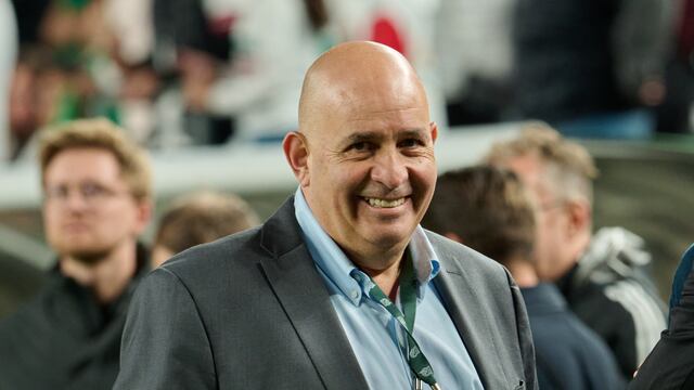 Juan Carlos Rodríguez en un partido de la Selección Mexicana