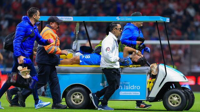 Luka Romero sufrió una conmoción cerebral durante el partido contra Toluca en Liga MX.