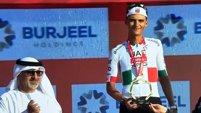 Isaac del Toro, orgullo mexicano en el UAE Tour