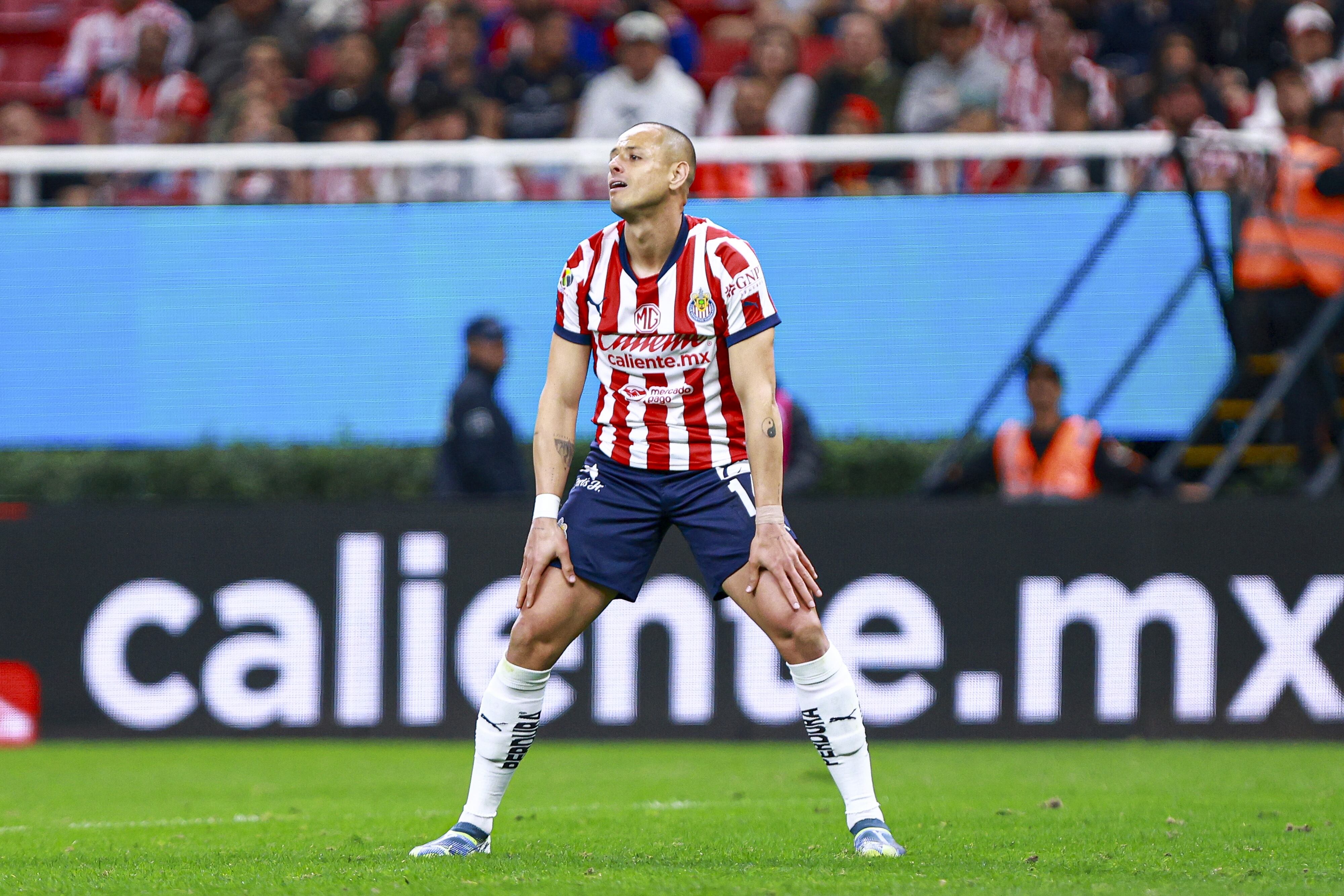 El brutal récord del Chicharito Hernández en la Liga MX con solo 100 minutos de juego