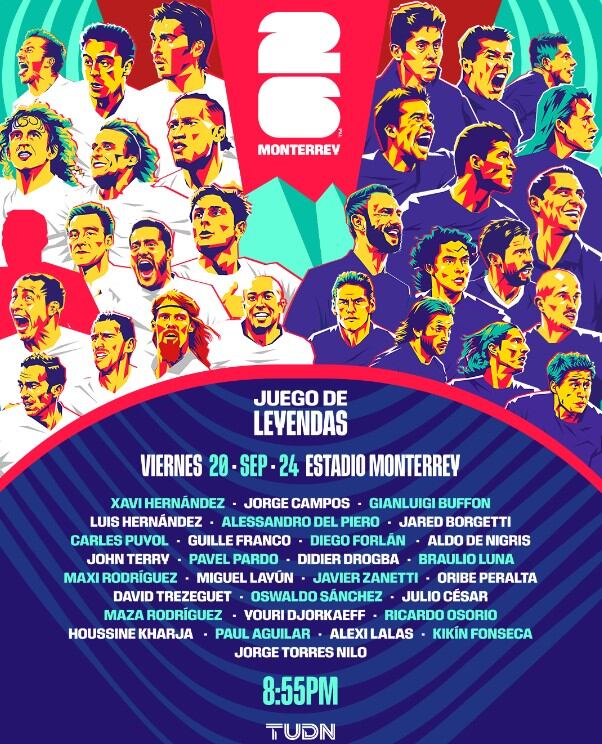 Juego de Leyendas Mundial 2026