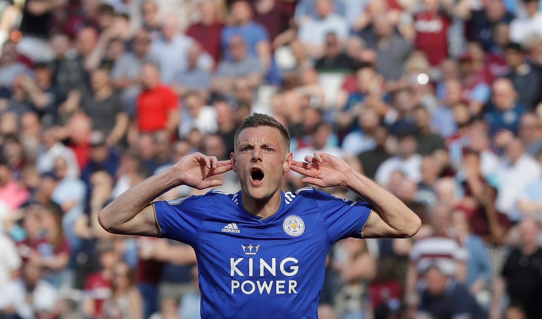 Jamie Vardy, futbolista del Leicester City.