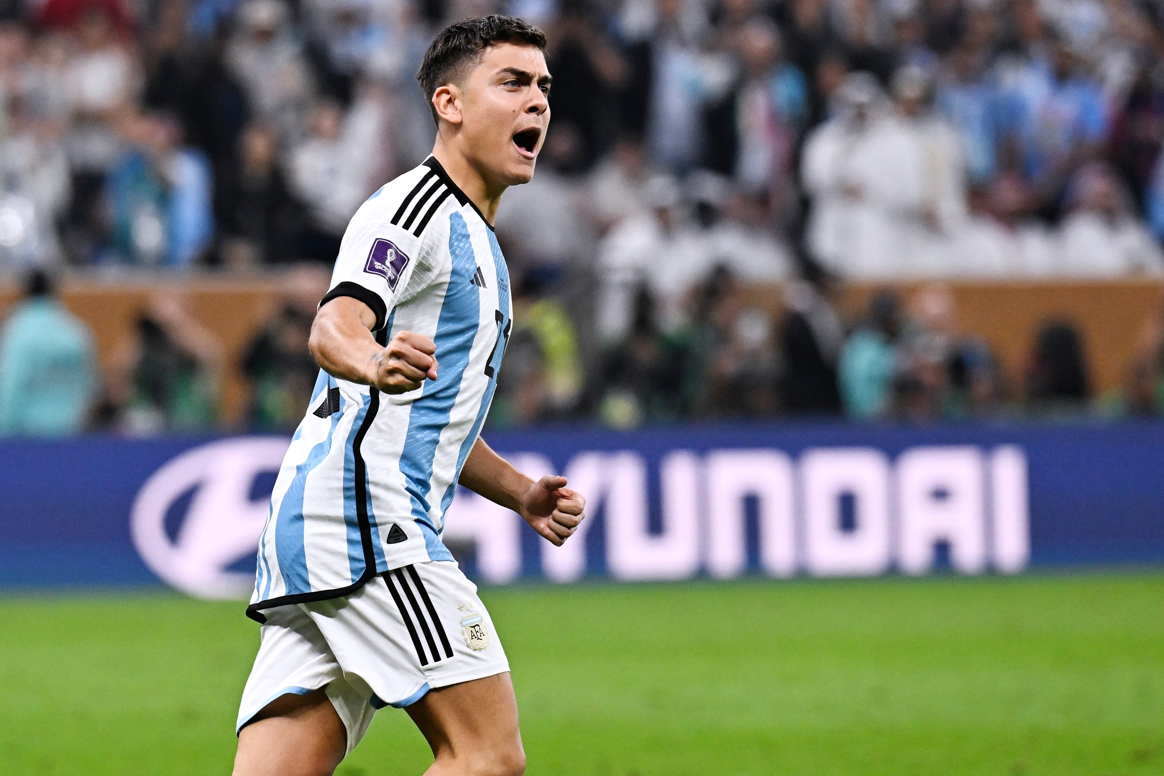 Paulo Dybala con Argentina.
