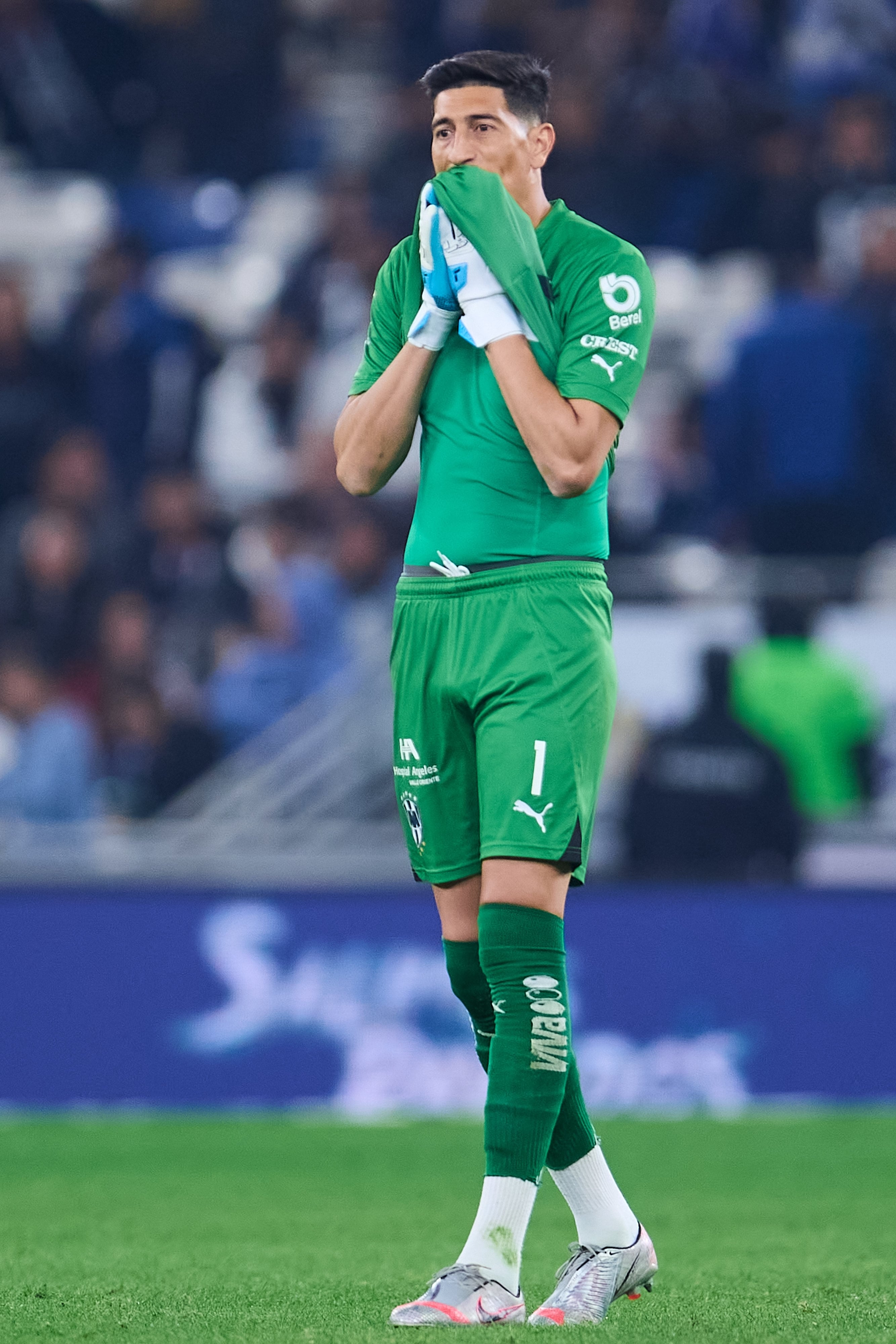 Esteban Andrada, portero de Rayados de Monterrey.