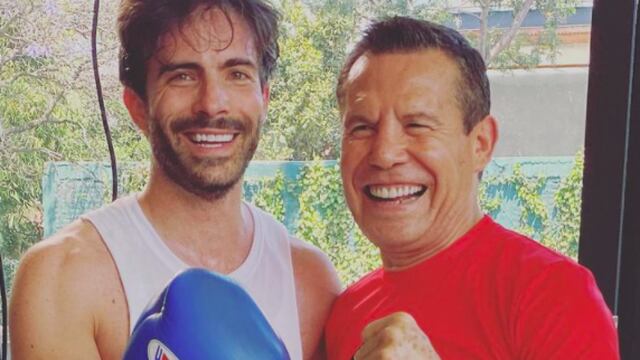 Julio César Chávez y Osvaldo Benavides