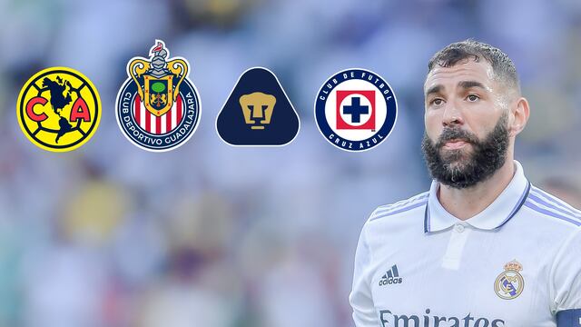 Karim Benzema fue puesto en la órbita de uno de los cuatro grandes de la Liga MX