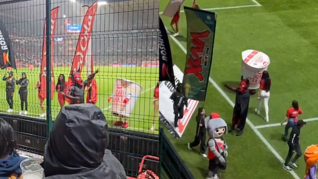 Botarga del Toluca provoca a fans de Pumas con señas obscenas