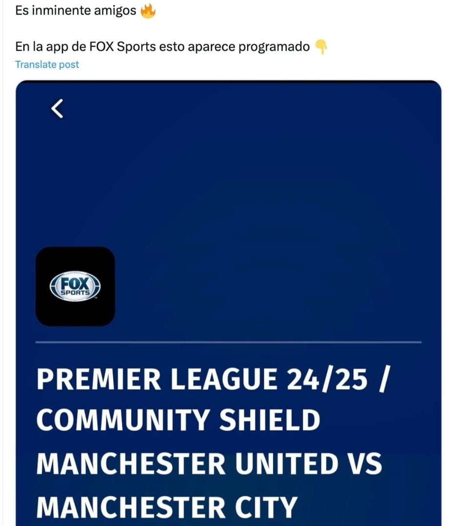 La Premier League llega a Fox Sports.