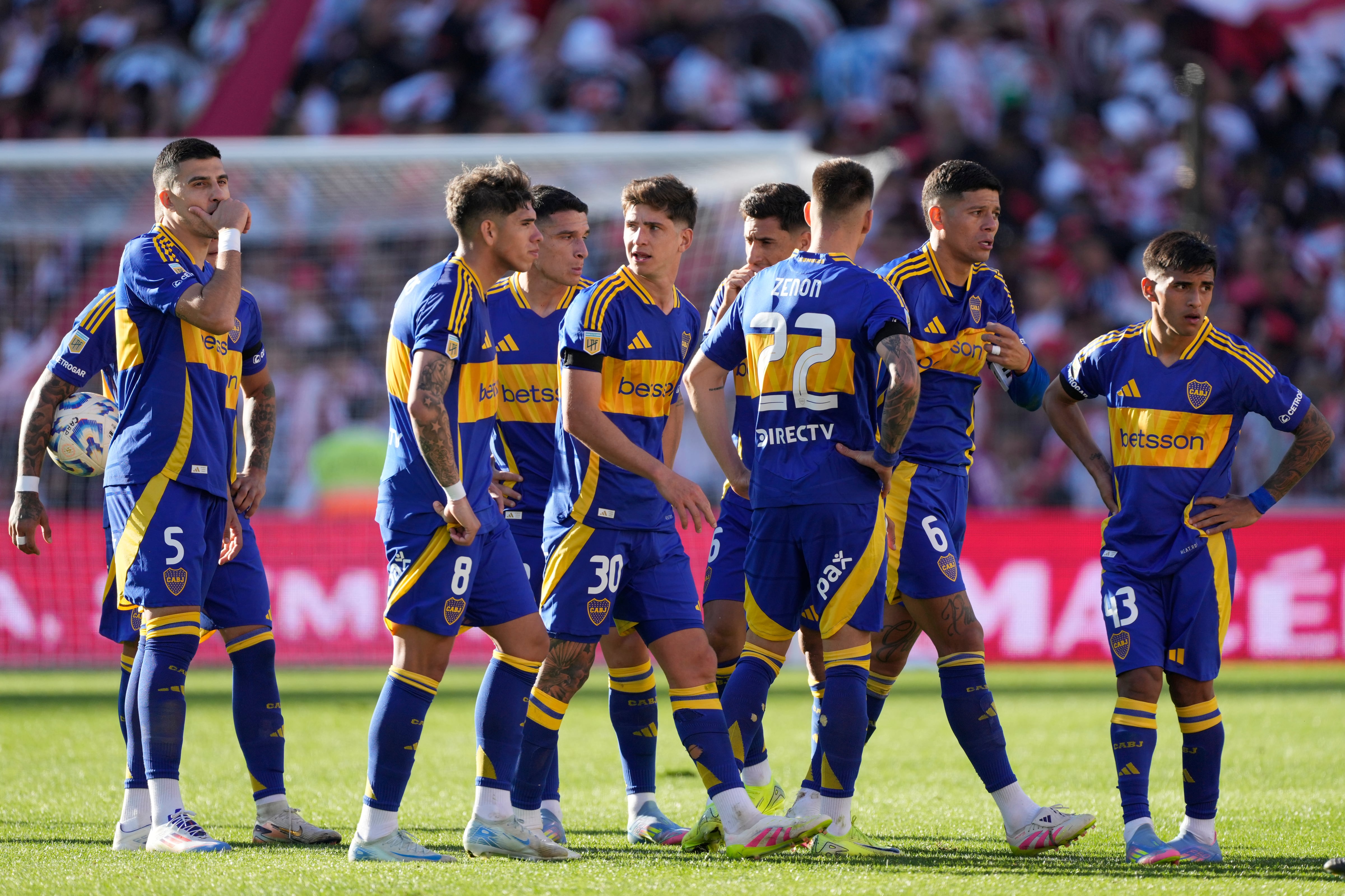 Jugadores de Boca Juniors