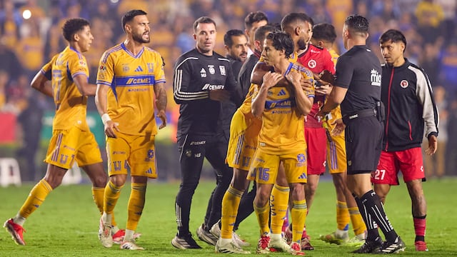 Diego Lainez, durante el Tigres vs Xolos.