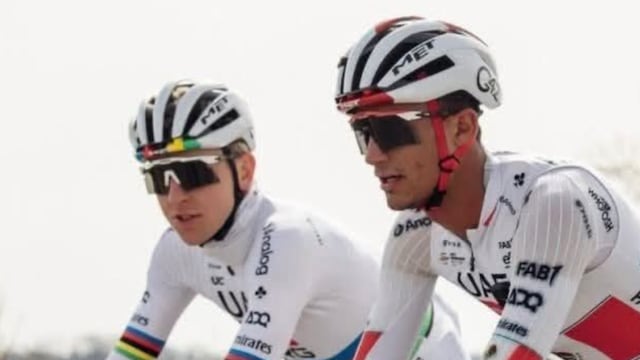 Tadej Pogacar e Isaac del Toro