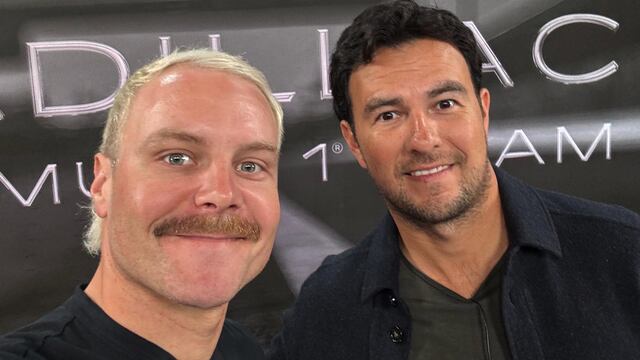 Sergio "Checo" Pérez y Valtteri Bottas, pilotos de Cadillac