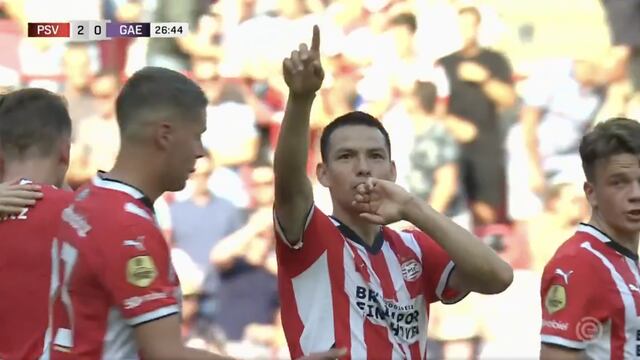 Chucky Lozano anota golazo con el PSV Eindhoven
