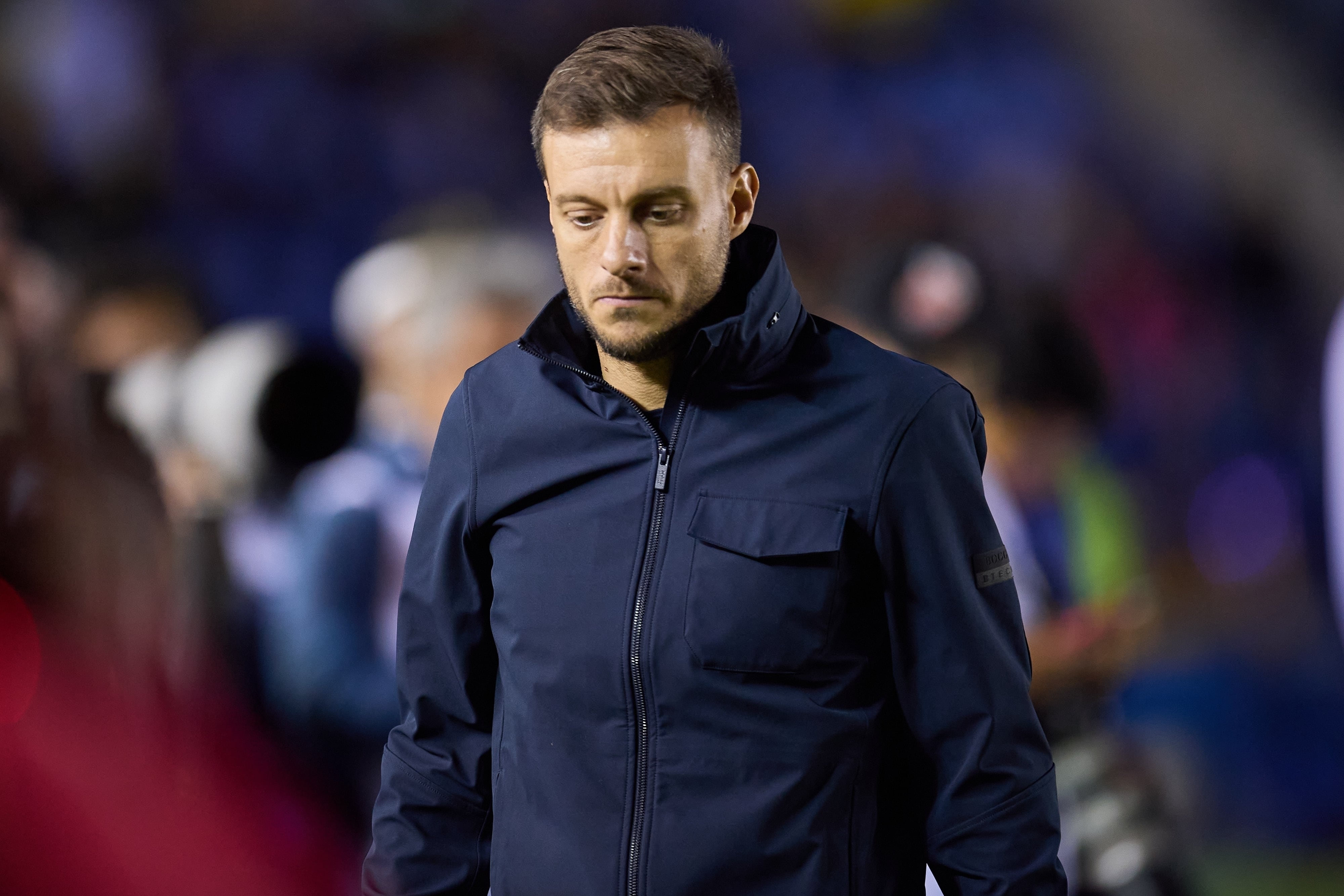 Martín Anselmi, en su paso por Cruz Azul.