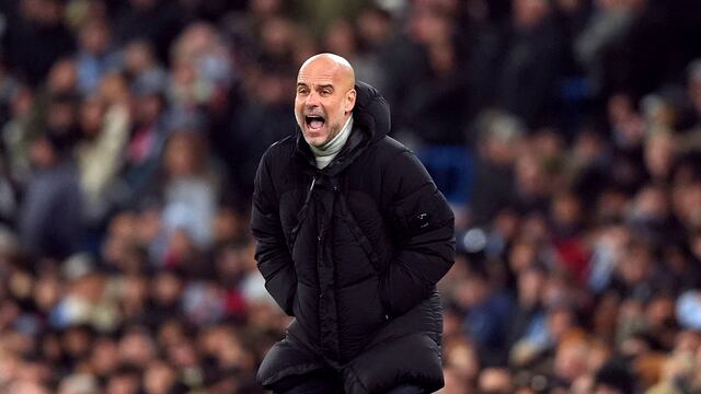 Pep Guardiola, DT del Manchester City.