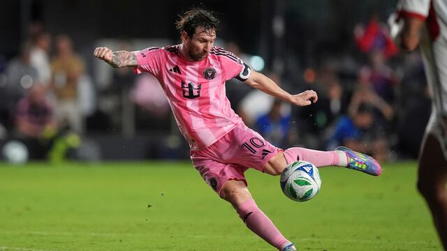 Lionel Messi en el Inter de Miami vs Toronto FC.