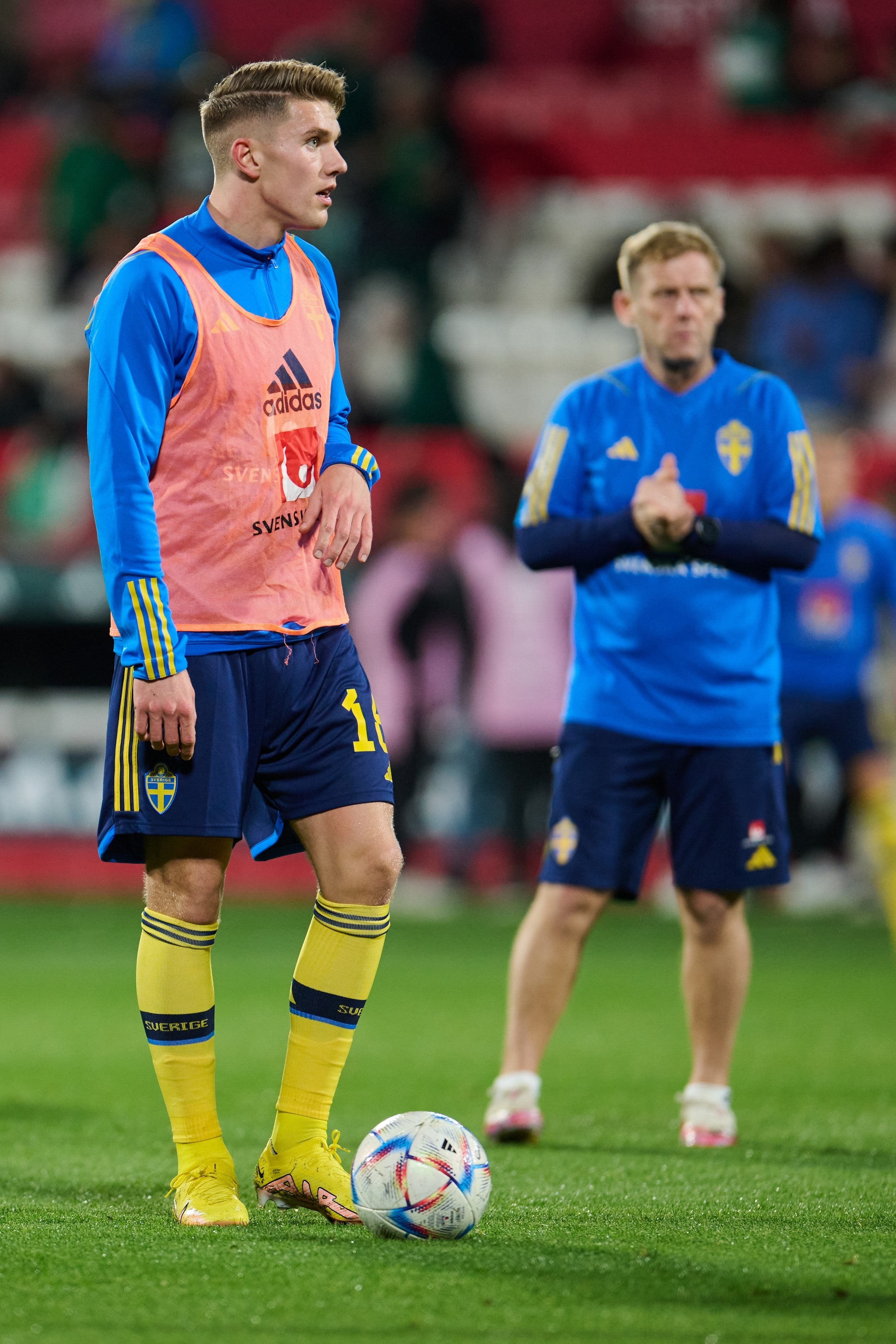 Viktor Gyökeres, delantero de Suecia.