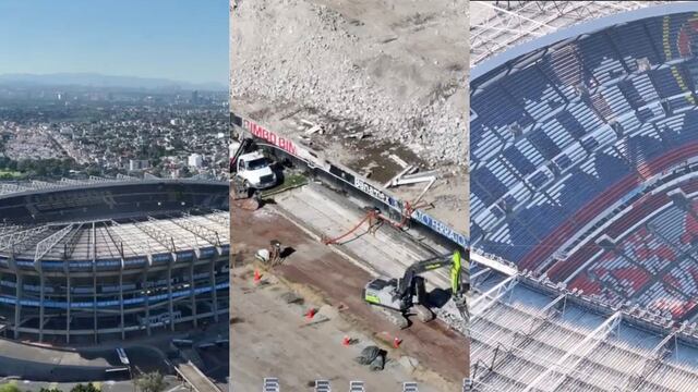 Remodelación del Estadio Azteca.